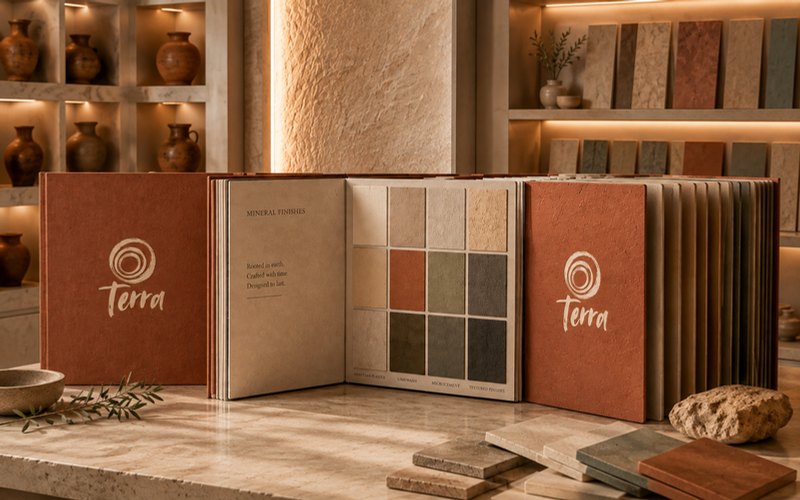 The TERRA material library